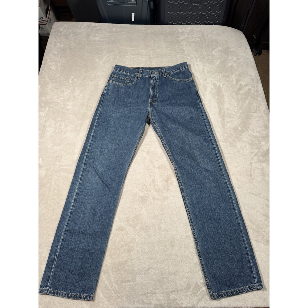 Vintage Levis 505 Jeans Mens 33x32 Blue Straight Leg Made in USA 00505-4886